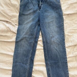 Vibrant Blue Denim Jeans